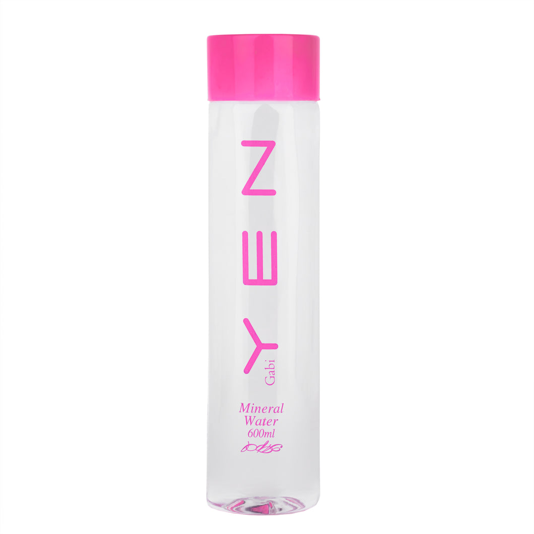 Transparent  Pink - 600ML - 12 bottles